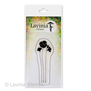Lavinia - Garden Poppy - Clear Polymer Stamp
