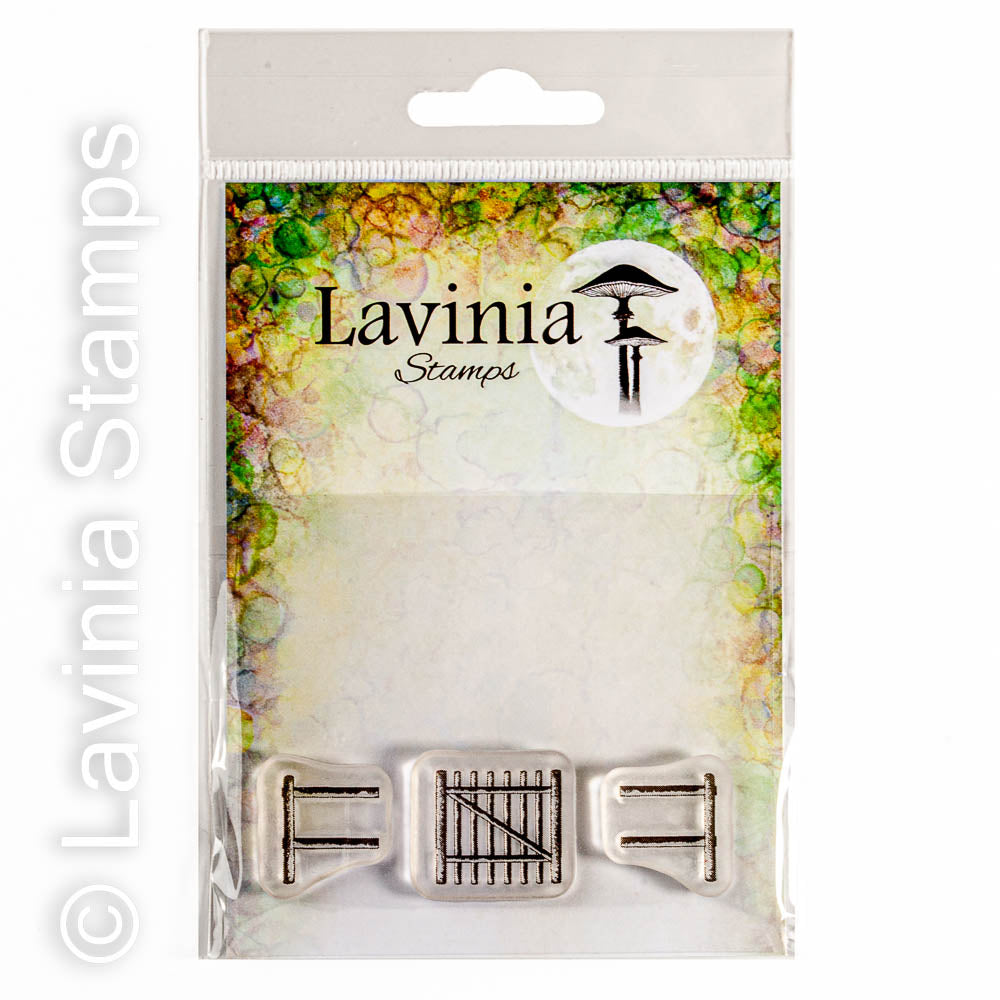 Lavinia - Clear Polymer Stamp - Gate & Fence - LAV752