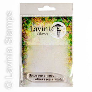 Lavinia - Clear Polymer Stamp - Some See a Weed - LAV751