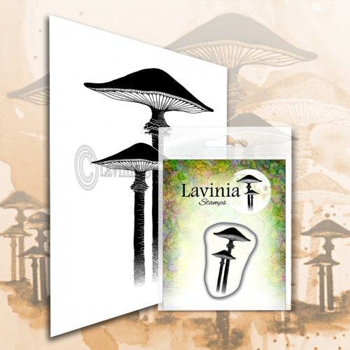 Lavinia - Mini Meadow Mushroom - Clear Polymer Stamp