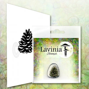 Lavinia - Mini Pine Cone - Clear Polymer Stamp