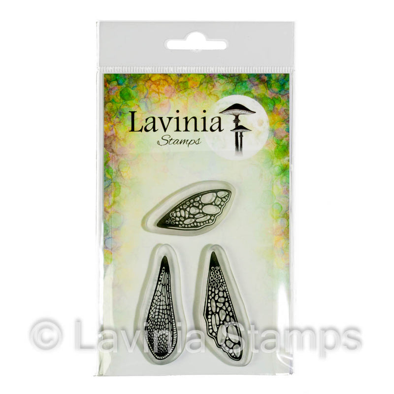 Lavinia - Clear Polymer Stamp - Moulted Wings Set
