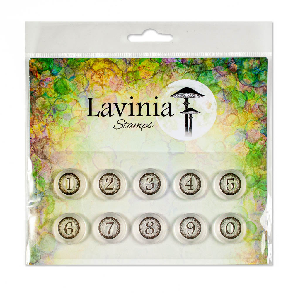 Lavinia - Clear Polymer Stamp - Numbers - LAV797