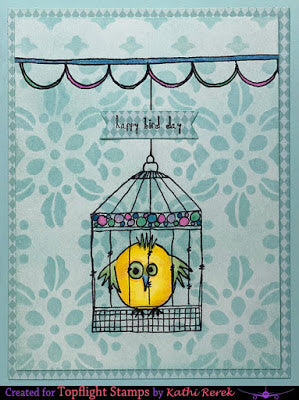 PaperArtsy - JOFY 15 - Rubber Cling Mounted Stamp Set