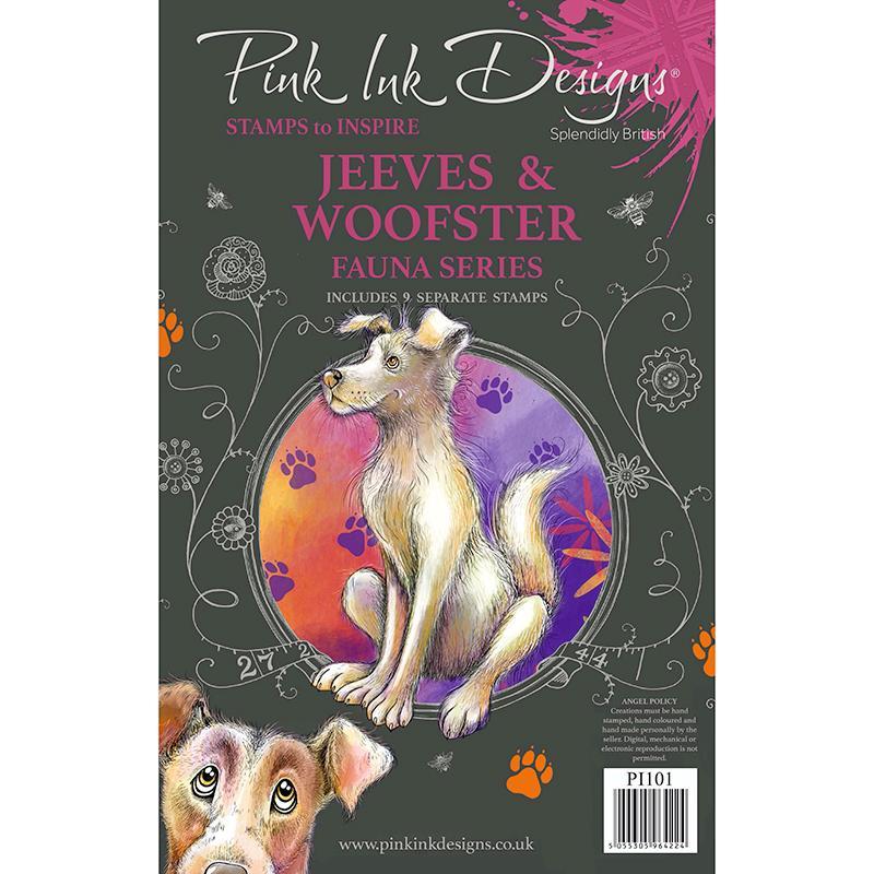 Pink Ink Designs - Clear Photopolymer Stamps - Jeeves & Woofster