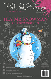 Pink Ink Designs - Clear Photopolymer Stamps - Hey Mr. Snowman