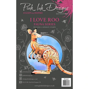 Pink Ink Designs - Clear Photopolymer Stamps - A5 - I Love Roo