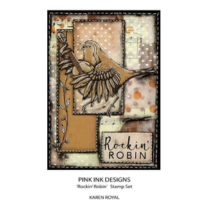 Pink Ink Designs - Clear Photopolymer Stamps - Rockin' Robin