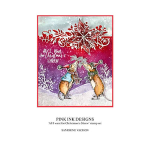 Pink Ink Designs - Clear Photopolymer Stamps - All I Want for Christmas is Shrew