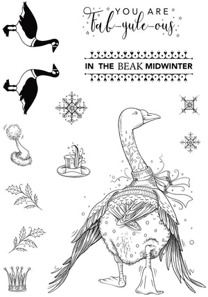 Pink Ink Designs - Clear Photopolymer Stamps - In the Beak Midwinter