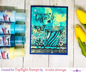 PaperArtsy - Scrapcosy 13 - Rubber Cling Mounted Stamp Set
