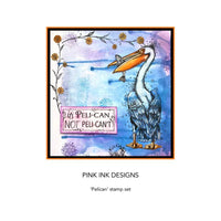 Pink Ink Designs - Clear Photopolymer Stamps - A5 - Pelican