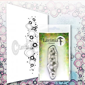 Lavinia - Pink Orbs - Clear Polymer Stamp
