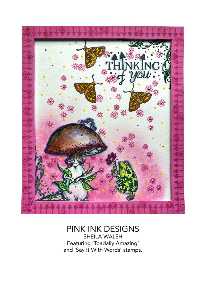 Pink Ink Designs - Clear Photopolymer Stamps - Toadally Amazing
