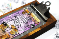AALL & Create - Clear Border Stamp - #116 - Steampunk