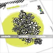 Carabelle Studio - Cling Stamp - Azoline - Floral Jewel