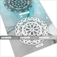 Carabelle Studio - Art Stamp & Stencil Set - Birgit Koopsen - Doily #1