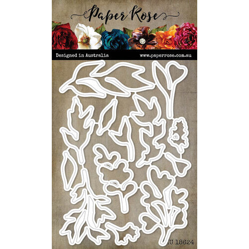 Paper Rose - Lots of Leaves - Dies