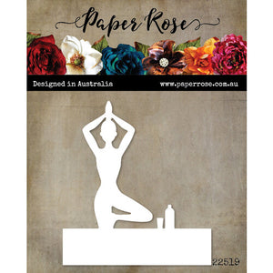Paper Rose - Metal Cutting Die - Stay at Home Yoga