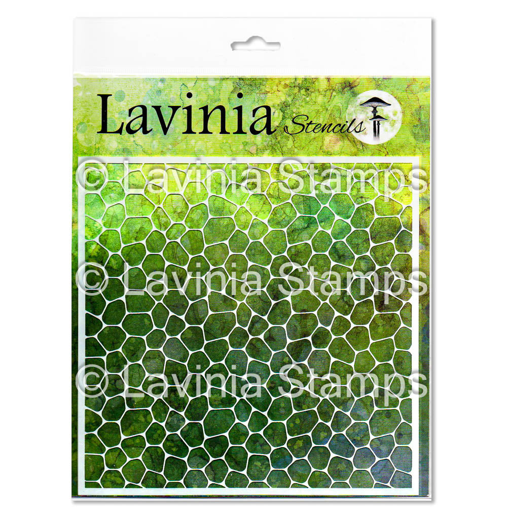 Lavinia - Stencil - 8x8 - Cobbles