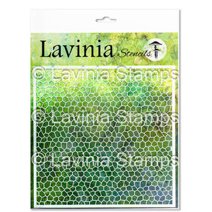 Lavinia - Stencil - 8x8 - Crazy