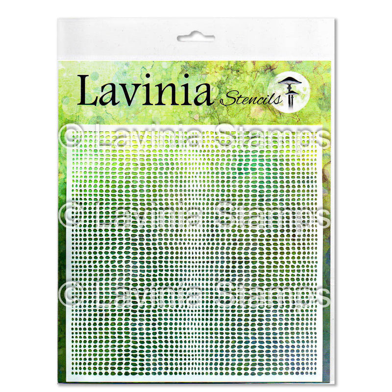 Lavinia - Stencil - 8x8 - Cryptic Small