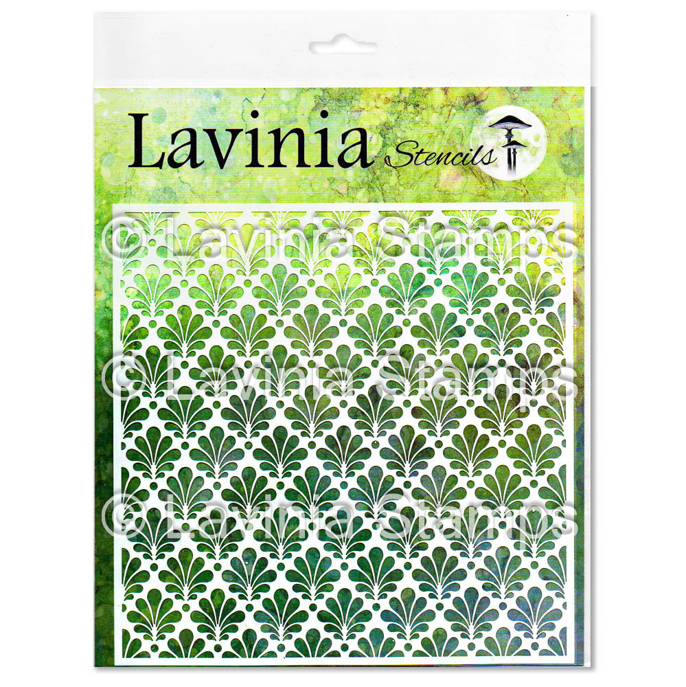 Lavinia - Stencil - 8x8 - Ornate