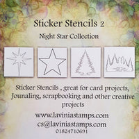 Lavinia - Sticker Stencils 2 - Night Star Collection