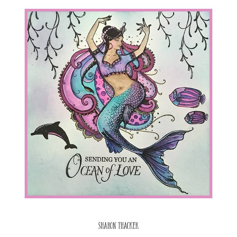 Pink Ink Designs - Clear Photopolymer Stamps - Mahirani Siren