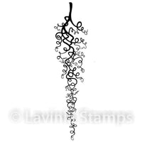 Lavinia - Clear Polymer Stamp - Whimsical Wisps (small)