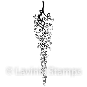 Lavinia - Clear Polymer Stamp - Whimsical Wisps (small)