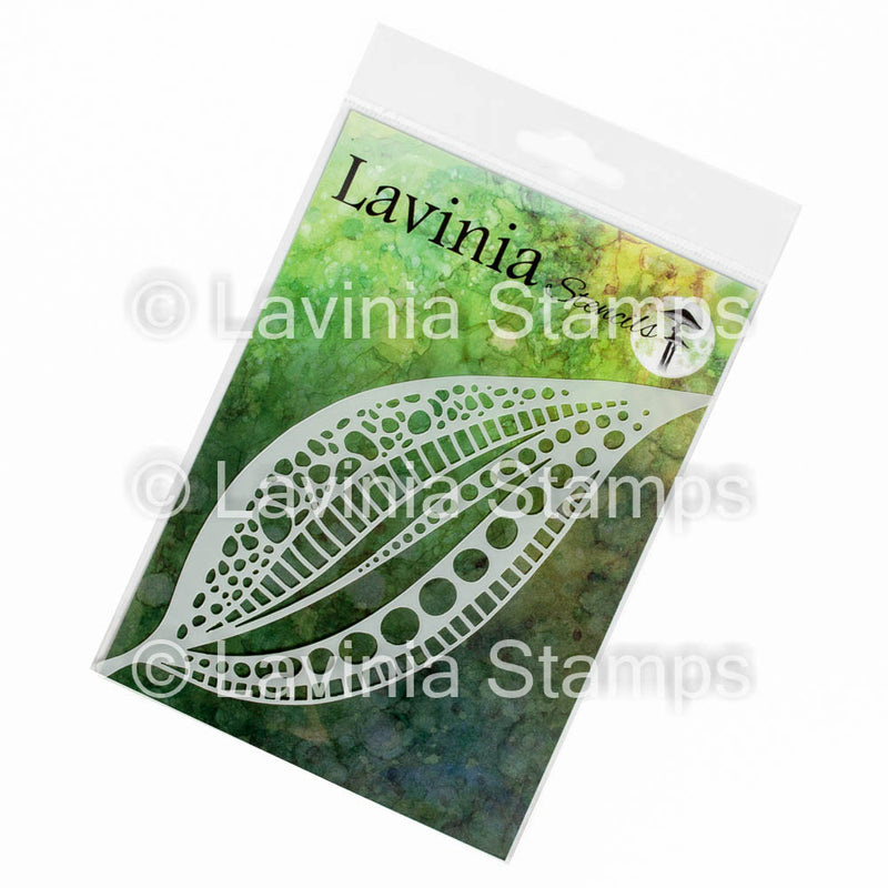 Lavinia - Stencil - Tall Leaf Mask