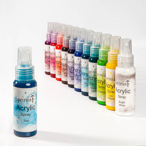 Lavinia - Acrylic Spray - Teal
