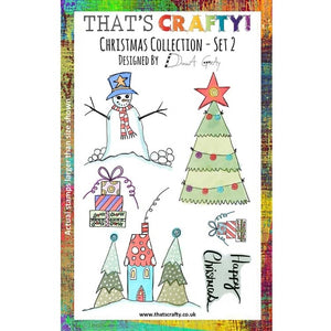 That's Crafty! - Donna Gray - Clear Stamp Set - Christmas Collection - Set 2