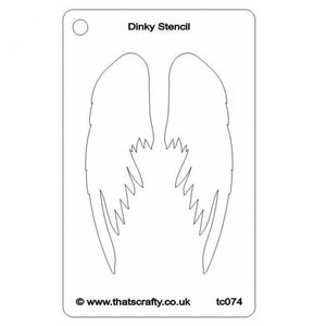 That's Crafty! - Stencil - Wings - TC074