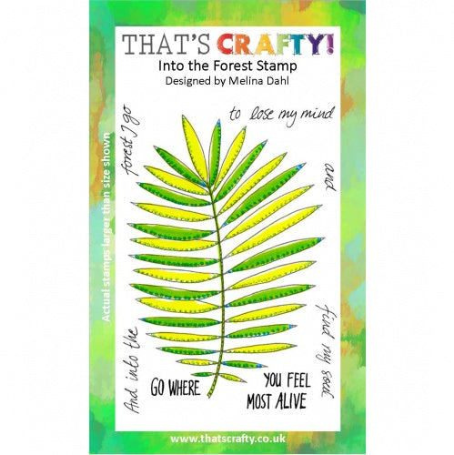 That's Crafty! - Melina Dahl - Clear Stamp Set - Into the forest