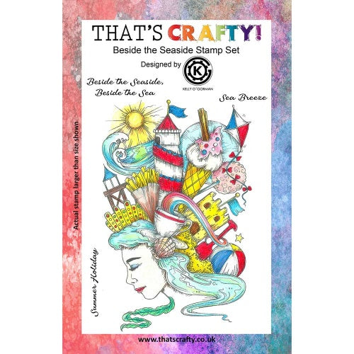 That's Crafty! - Kelly O'Gorman - Clear Stamp Set - Beside the Seaside