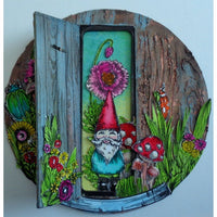 That's Crafty! - Kelly O'Gorman - Clear Stamp Set - Gnome Cloche &  Insect House