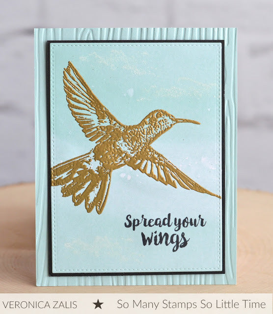 Darkroom Door - Rubber Stamp Set - Hummingbirds
