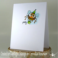 Craft Emotions - A6 - Clear Polymer Stamps - Carla Creaties - Party 2