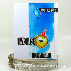 Craft Emotions - A6 - Clear Polymer Stamps - Carla Creaties - Party 2