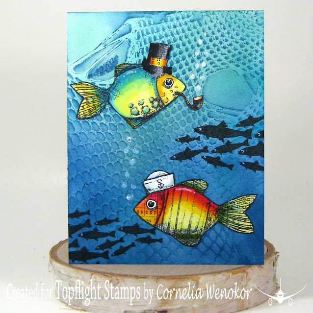Lavinia - Shoal of Fish - Clear Polymer Stamp