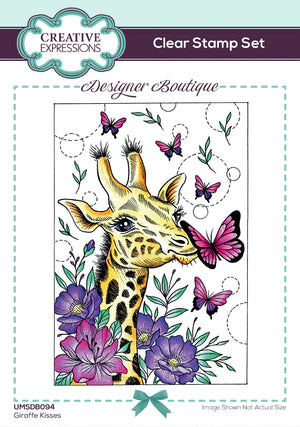 Creative Expressions - A6 - Designer Boutique - Giraffe Kisses
