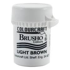 Colourcraft - Brusho Crystal Color - Light Brown