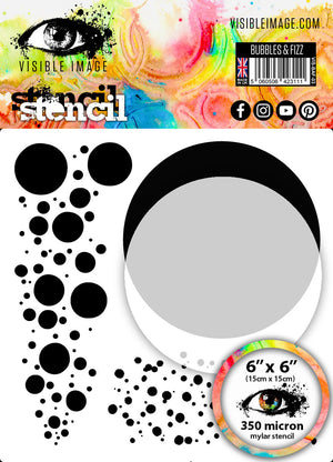 Visible Image - Stencil - Bubbles & Fizz