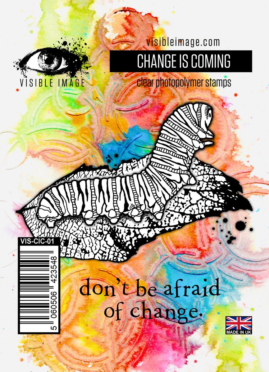 Visible Image - A6 - Clear Polymer Stamp Set - Change is Coming