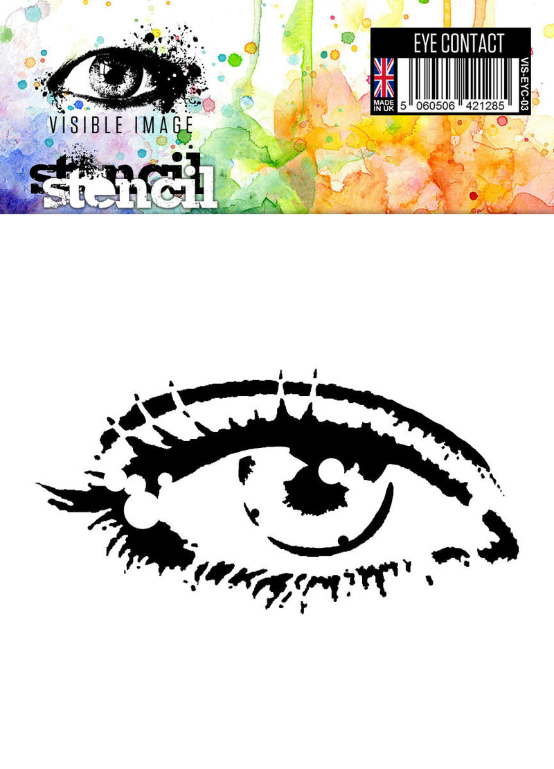 Visible Image - Eye Contact - Stencil