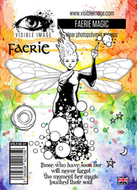 Visible Image - A6 - Clear Polymer Stamp Set - Faerie Magic (retired)