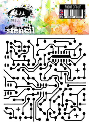 Visible Image - Short Circuit - Stencil