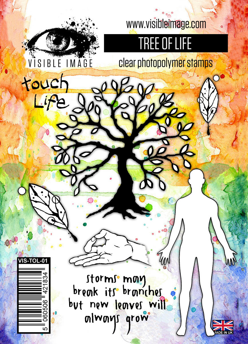 Visible Image - Tree of Life - Clear Polymer Stamp Set (retired)